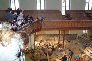 Kirkhill school on visit to archaeology