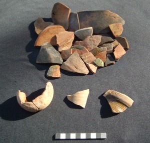 Week 34 Broken pottery found in sacristy