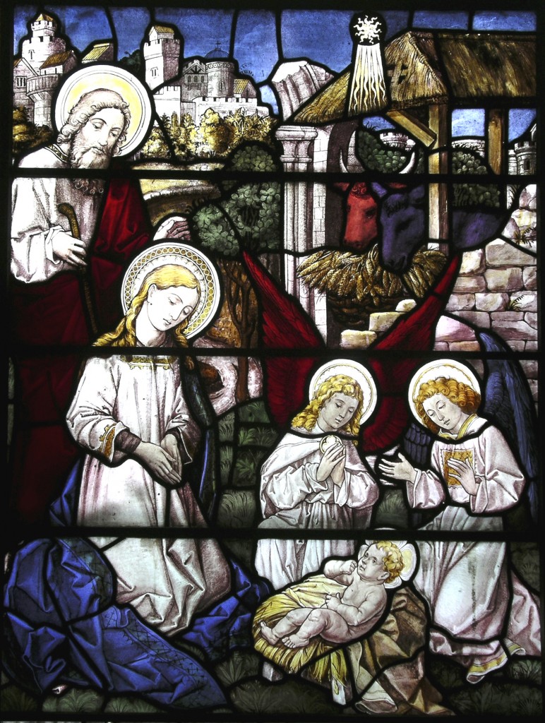 Post 27 The Nativity of Christ window in the West Kirk
