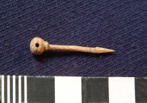 Week 42 Decorated bone pin